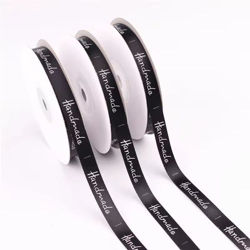 5 Yards Handmade Printed Polyester Ribbon For Bow Craft Wedding Party DIY Decoration Gift packaging accessories 10mm